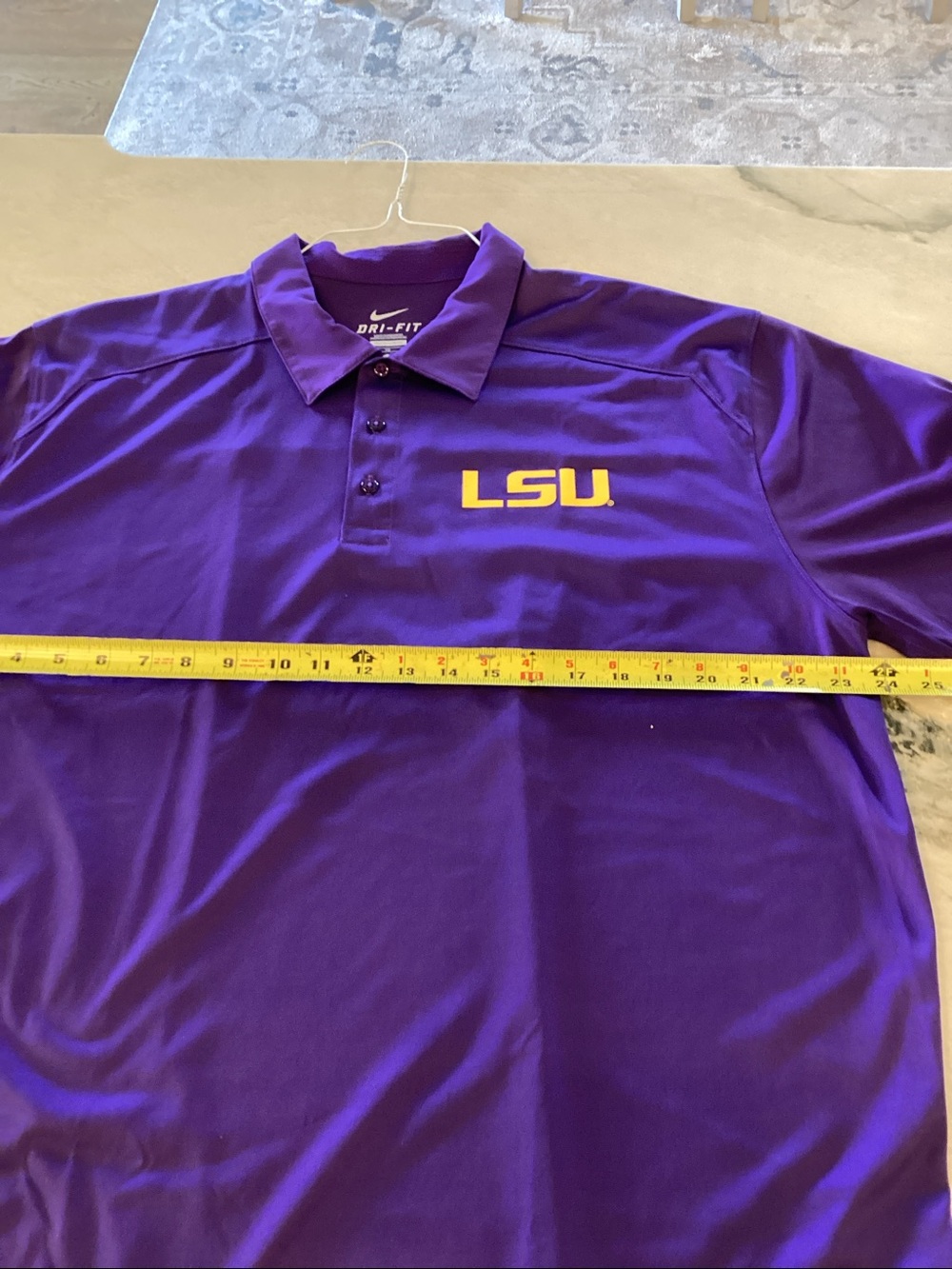Nike men’s LSU Dri Fit shirt size XL - Picture 5 of 6